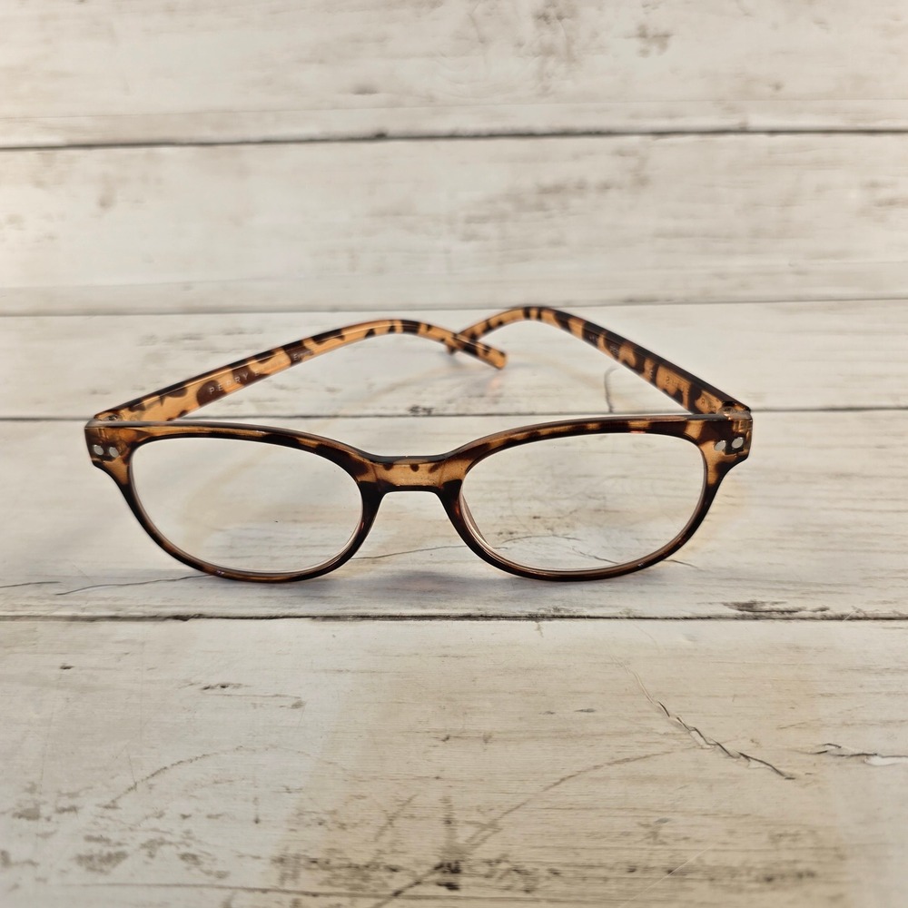 Perry Ellis Tortoise Shell Reading Glasses Brown +1.50 Power PEBX27-2